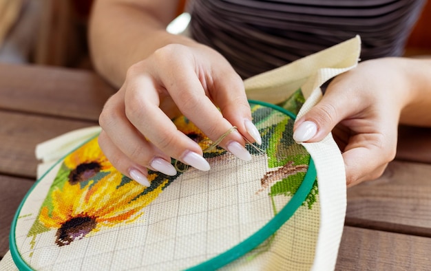 proces haftowania krok po kroku